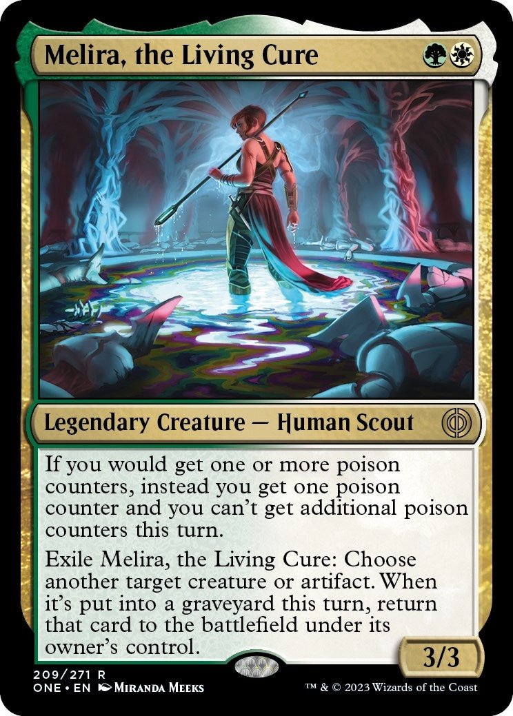 Image for Melira, the Living Cure (Phyrexia: All Will Be One) (209) - Magic: The Gathering