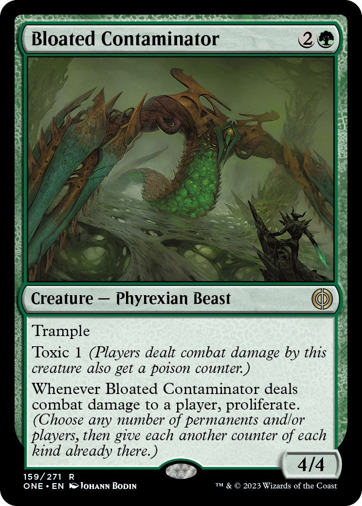 Image for Bloated Contaminator (Phyrexia: All Will Be One) (159) - Magic: The Gathering