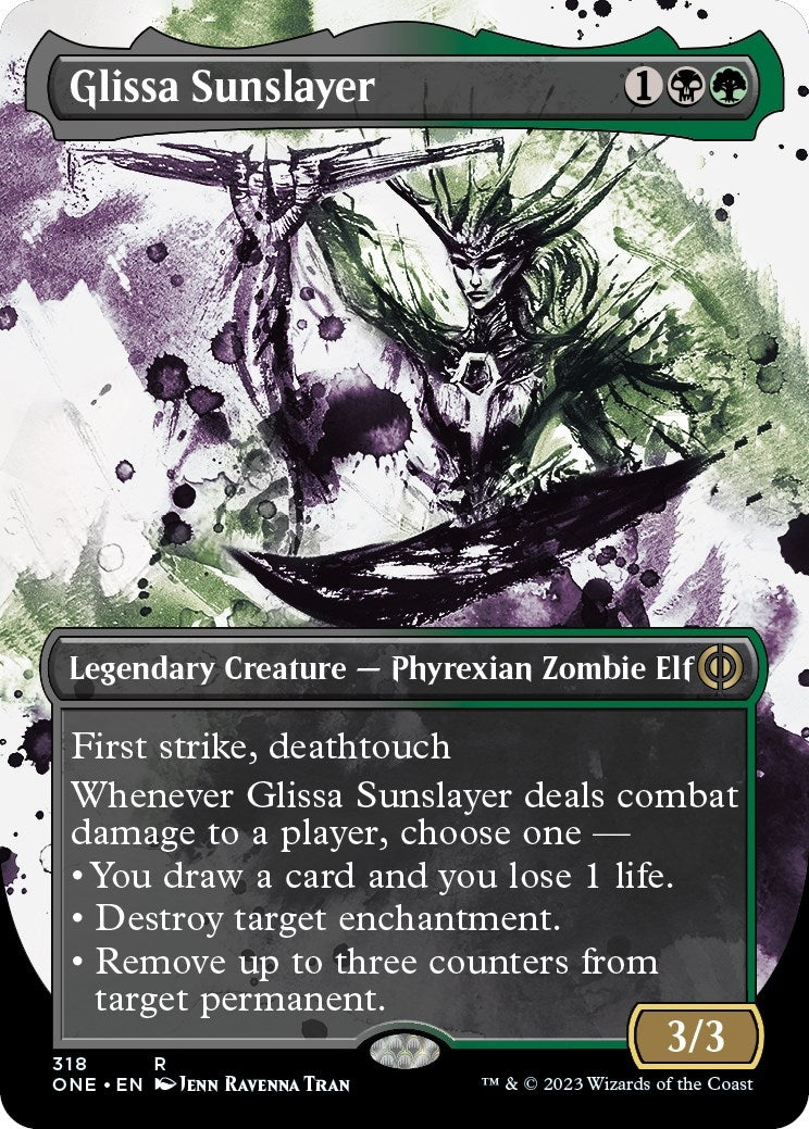 Image for Glissa Sunslayer (Showcase) (Phyrexia: All Will Be One) (318) - Magic: The Gathering