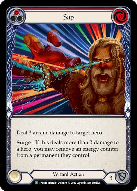 Image for Sap (Red) - FAB115 (Flesh and Blood: Promo Cards) (FAB115) - Flesh and Blood TCG