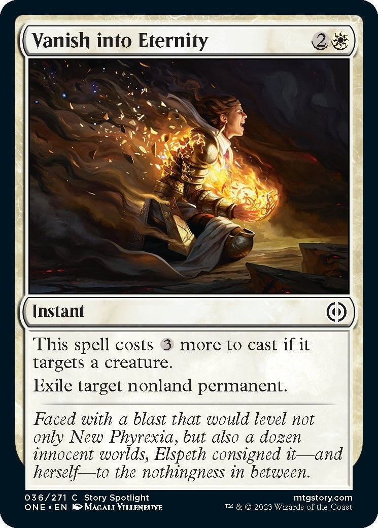 Image for Vanish into Eternity (Phyrexia: All Will Be One) (36) - Magic: The Gathering