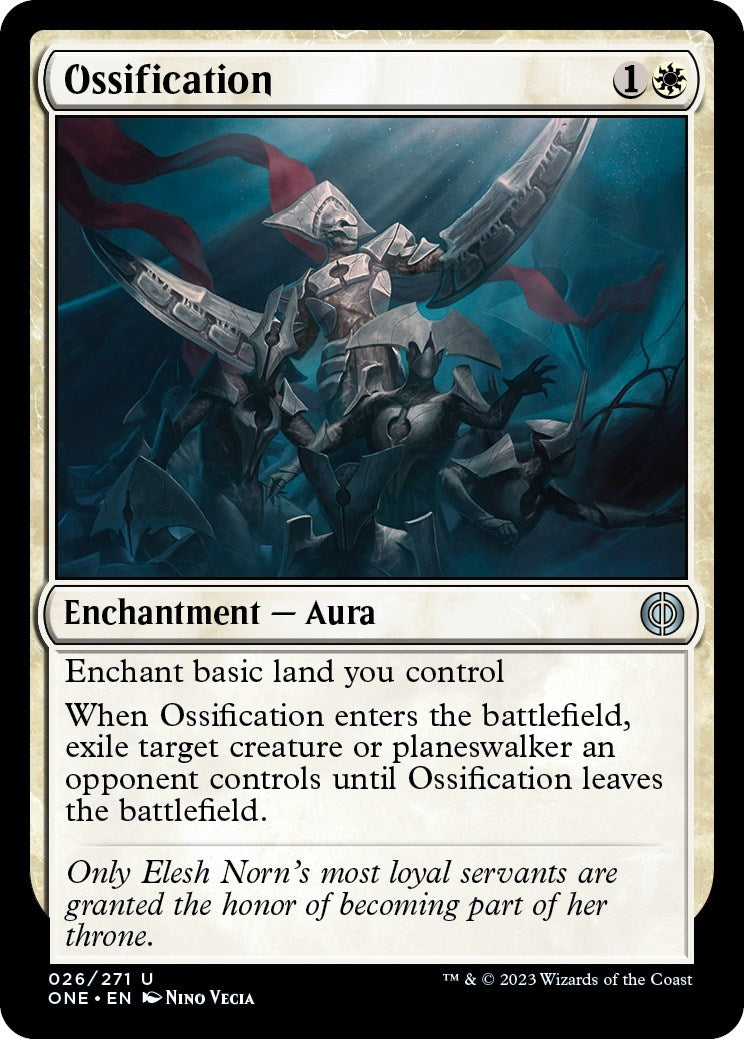 Image for Ossification (Phyrexia: All Will Be One) (26) - Magic: The Gathering