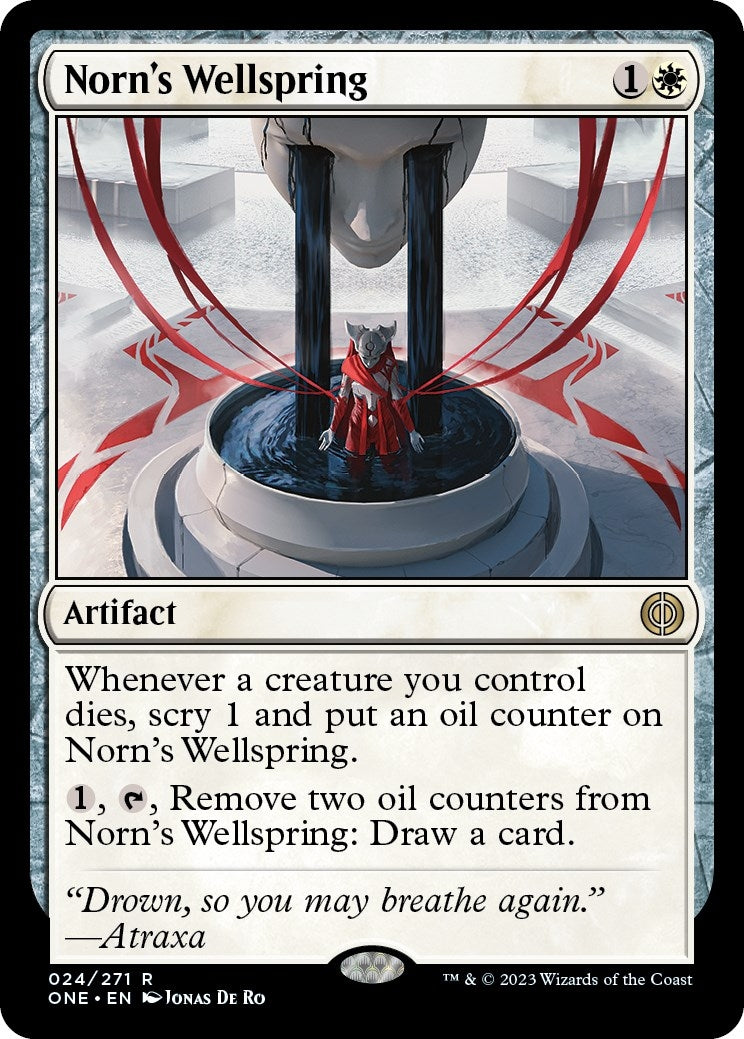 Image for Norn's Wellspring (Phyrexia: All Will Be One) (24) - Magic: The Gathering
