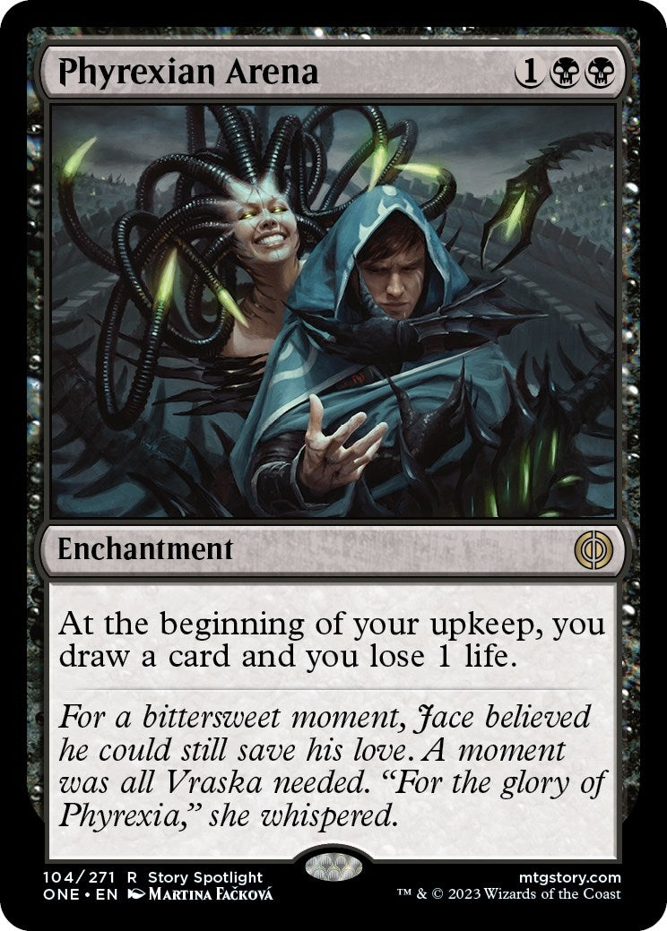 Image for Phyrexian Arena (Phyrexia: All Will Be One) (104) - Magic: The Gathering