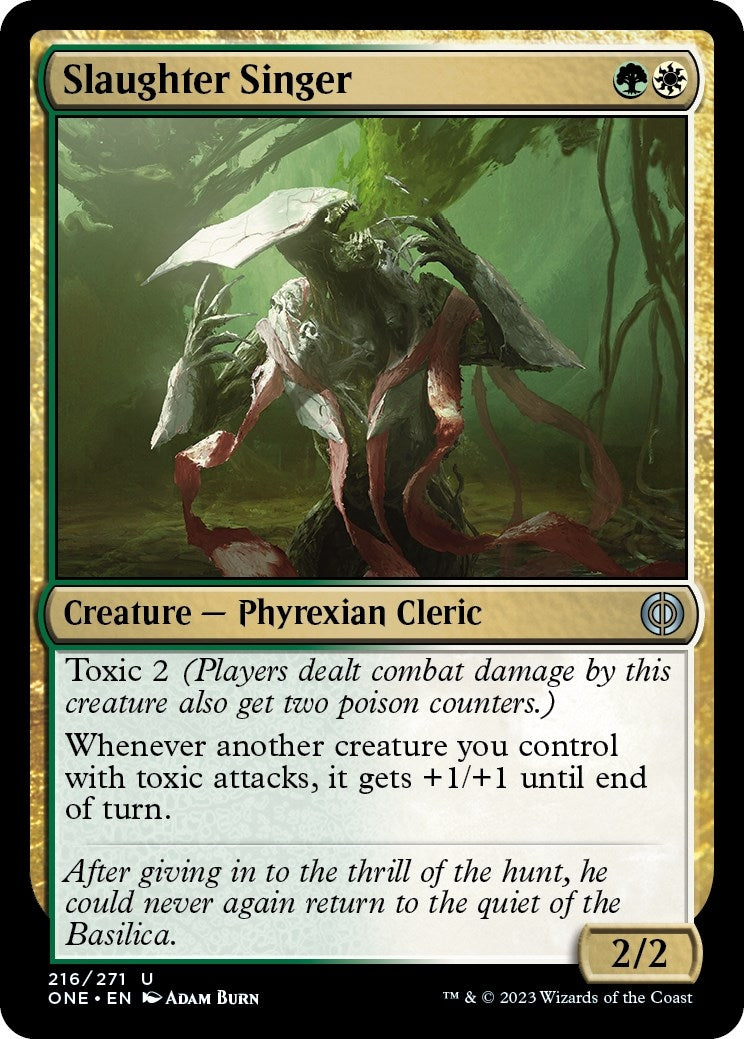 Image for Slaughter Singer (Phyrexia: All Will Be One) (216) - Magic: The Gathering