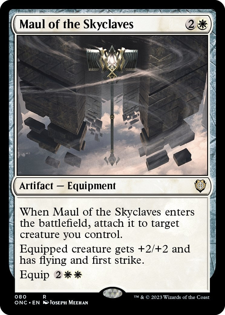 Image for Maul of the Skyclaves (Commander: Phyrexia: All Will Be One) (80) - Magic: The Gathering