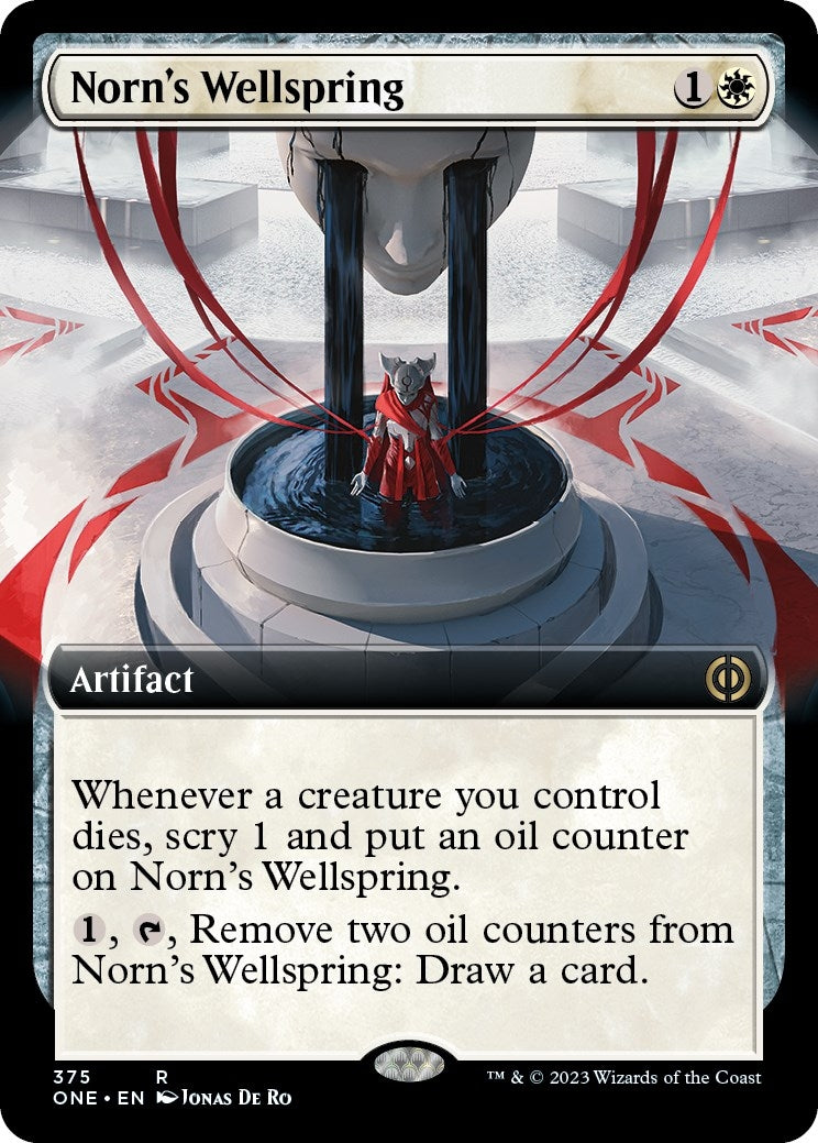 Image for Norn's Wellspring (Extended Art) (Phyrexia: All Will Be One) (375) - Magic: The Gathering