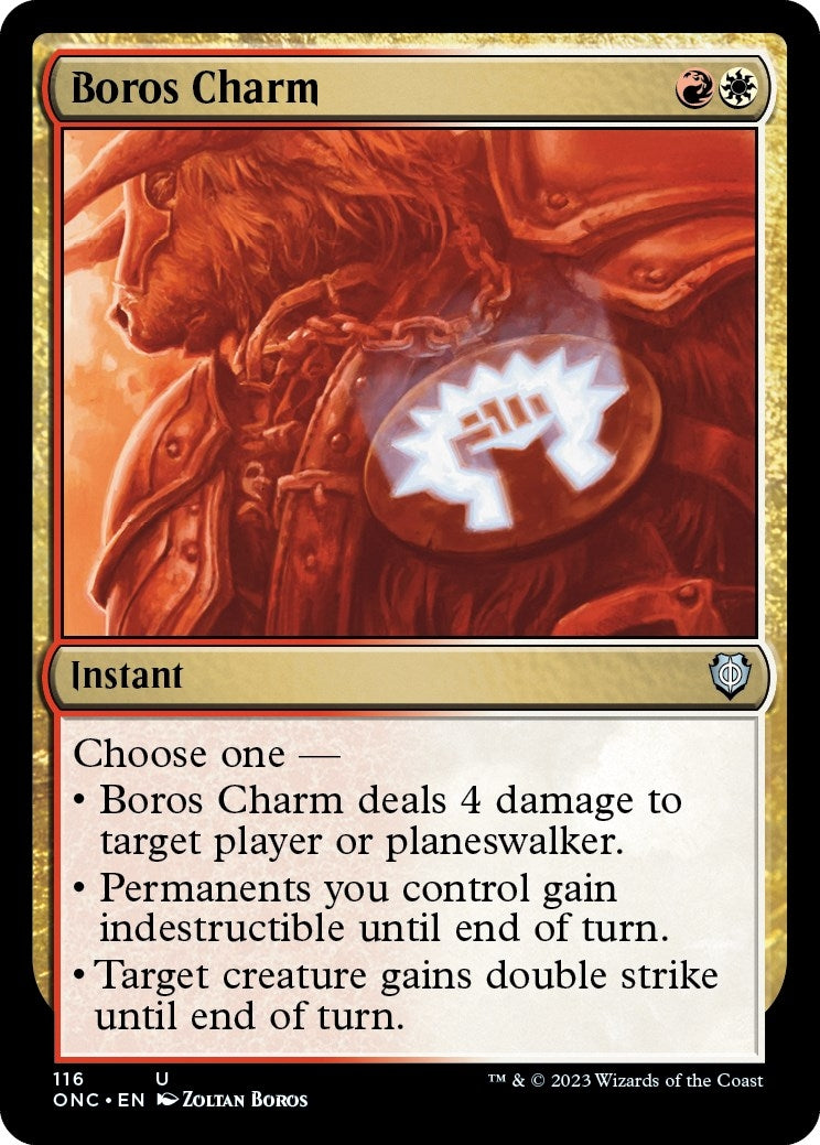 Image for Boros Charm (Commander: Phyrexia: All Will Be One) (116) - Magic: The Gathering