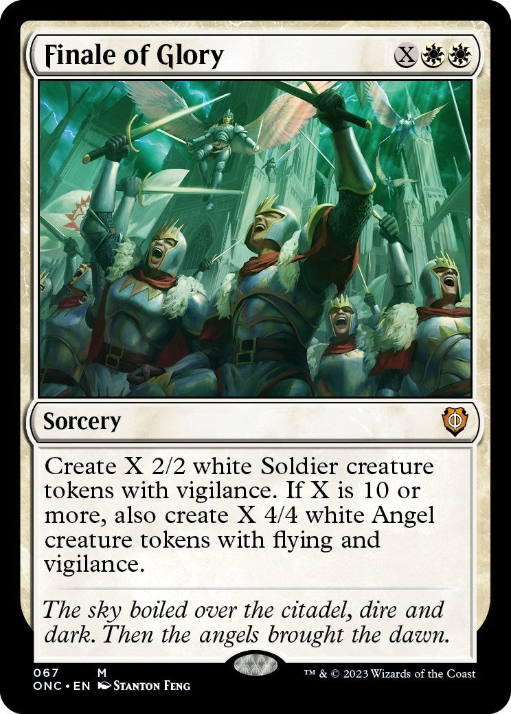 Image for Finale of Glory (Commander: Phyrexia: All Will Be One) (67) - Magic: The Gathering