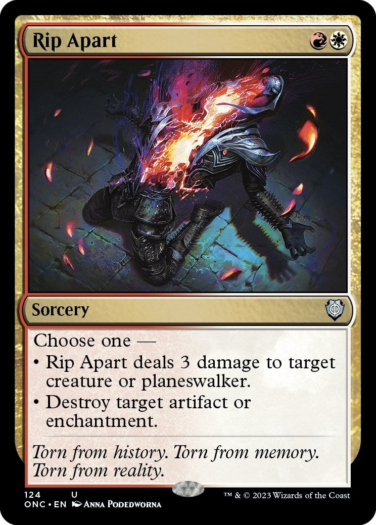 Image for Rip Apart (Commander: Phyrexia: All Will Be One) (124) - Magic: The Gathering