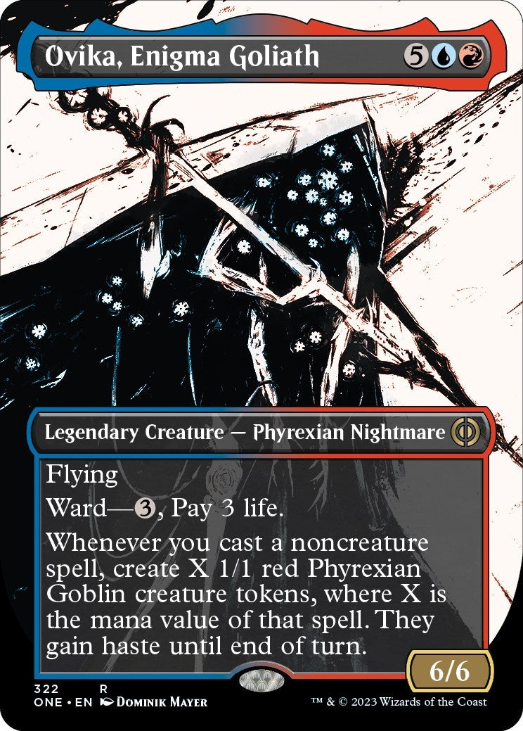 Image for Ovika, Enigma Goliath (Showcase) (Phyrexia: All Will Be One) (322) - Magic: The Gathering
