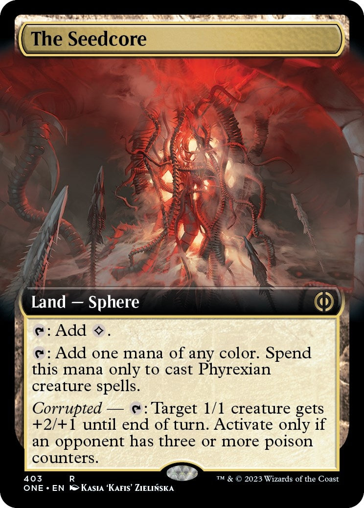 Image for The Seedcore (Extended Art) (Phyrexia: All Will Be One) (403) - Magic: The Gathering