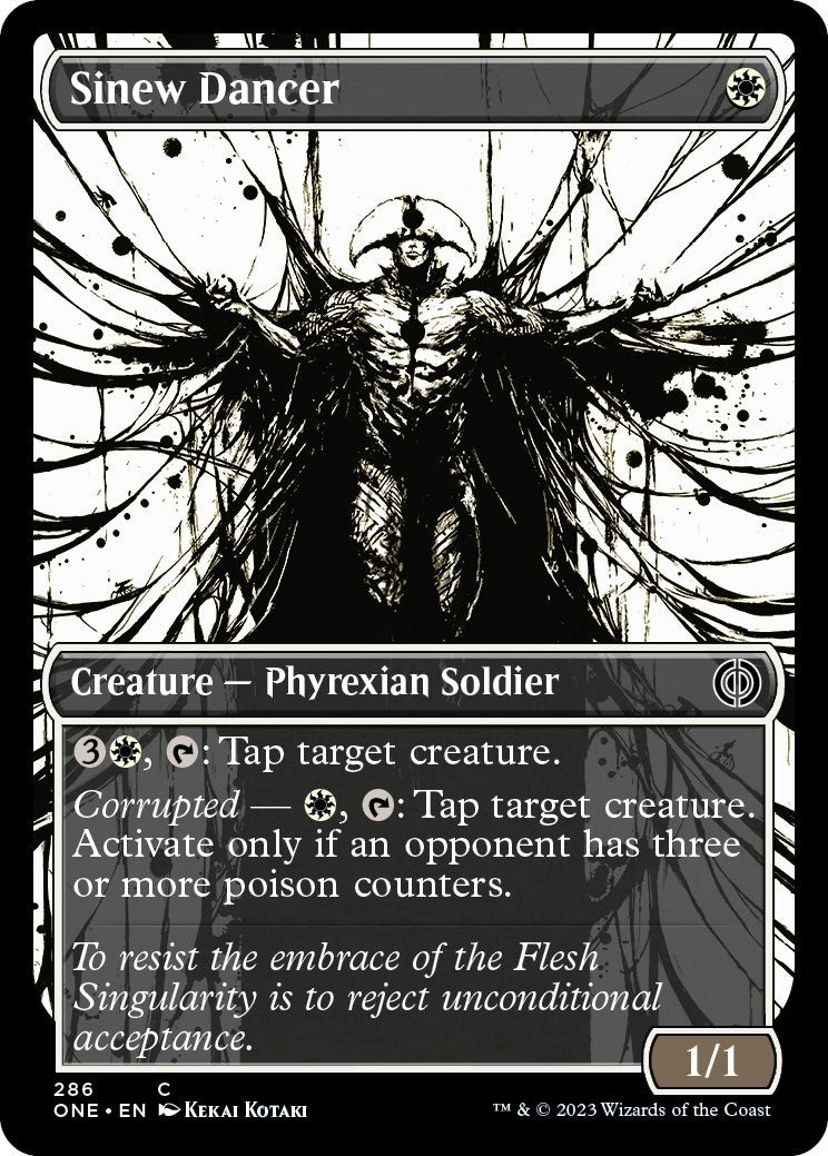 Image for Sinew Dancer (Showcase) (Phyrexia: All Will Be One) (286) - Magic: The Gathering