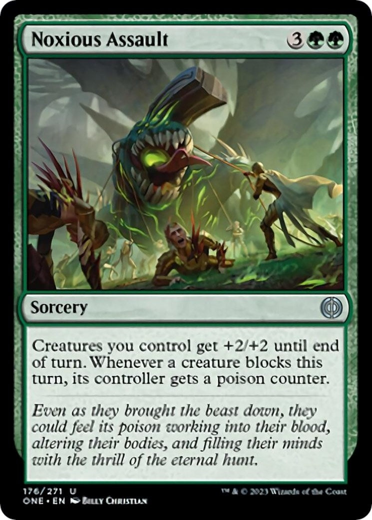 Image for Noxious Assault (Phyrexia: All Will Be One) (176) - Magic: The Gathering