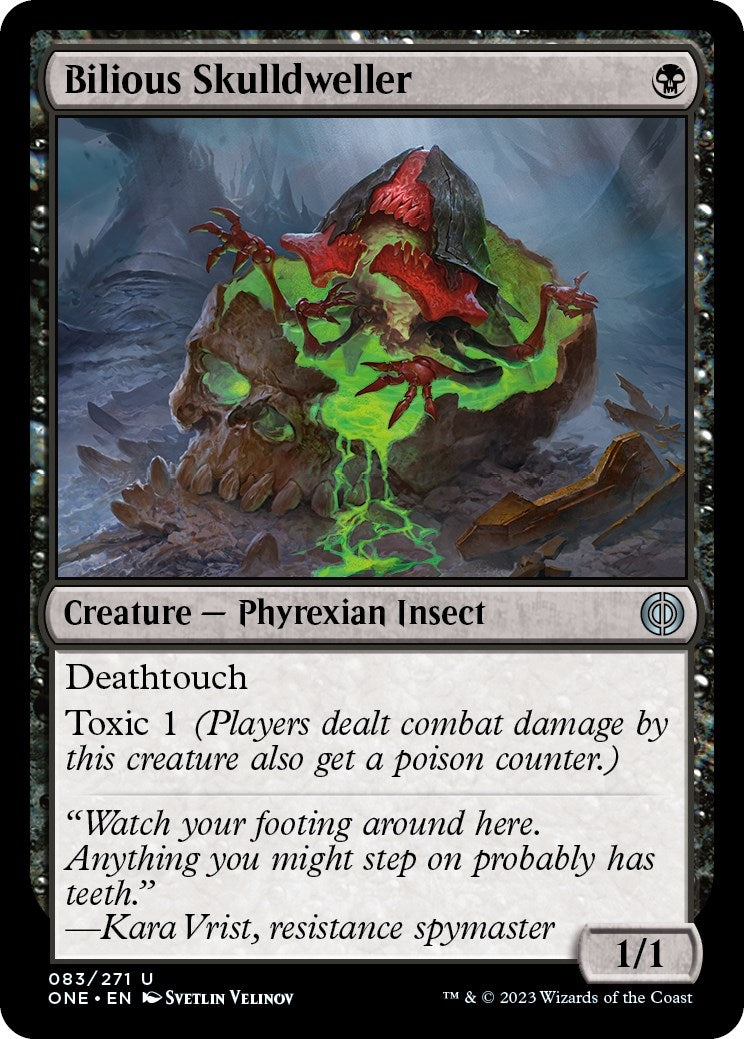 Image for Bilious Skulldweller (Phyrexia: All Will Be One) (83) - Magic: The Gathering
