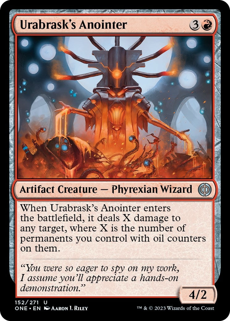 Image for Urabrask's Anointer (Phyrexia: All Will Be One) (152) - Magic: The Gathering