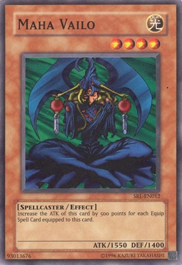 Image for Maha Vailo (Spell Ruler (Worldwide English)) (SRL-EN012) - YuGiOh