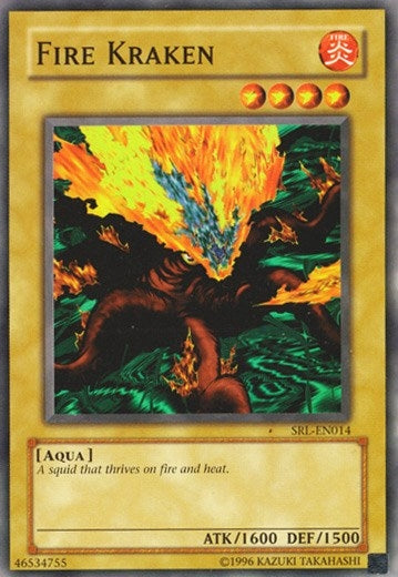 Image for Fire Kraken (Spell Ruler (Worldwide English)) (SRL-EN014) - YuGiOh