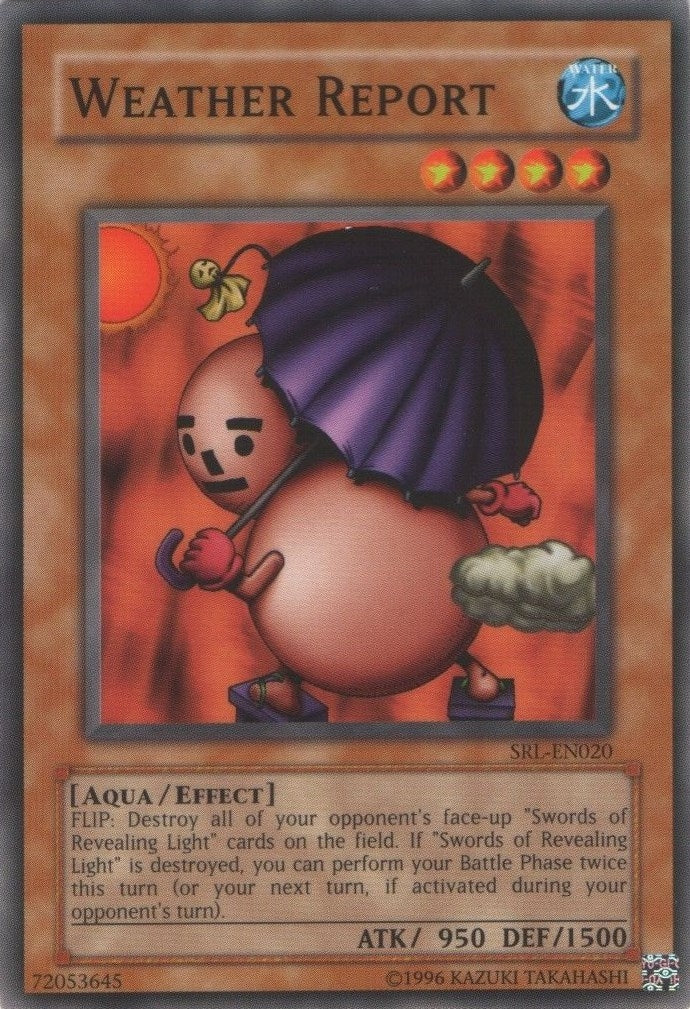 Image for Weather Report (Spell Ruler (Worldwide English)) (SRL-EN020) - YuGiOh