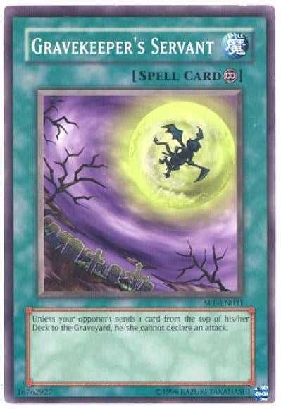 Image for Gravekeeper's Servant (Spell Ruler (Worldwide English)) (SRL-EN031) - YuGiOh
