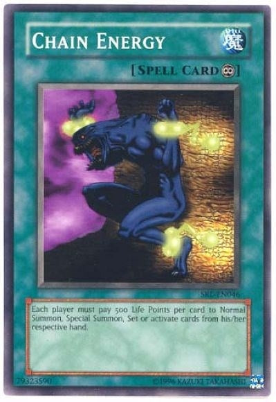 Image for Chain Energy (Spell Ruler (Worldwide English)) (SRL-EN046) - YuGiOh