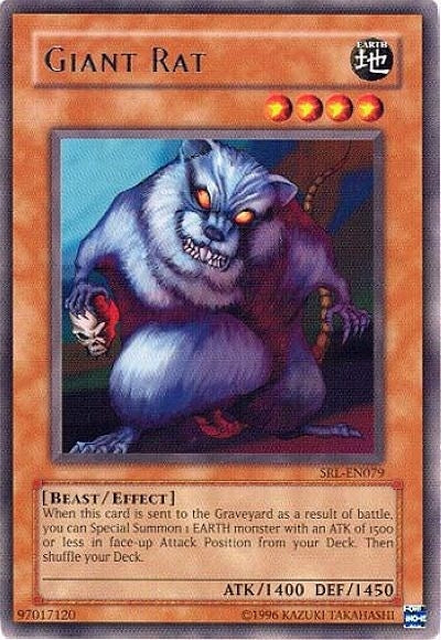 Image for Giant Rat (Spell Ruler (Worldwide English)) (SRL-EN079) - YuGiOh