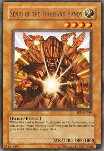 Image for Senju of the Thousand Hands (Spell Ruler (Worldwide English)) (SRL-EN080) - YuGiOh