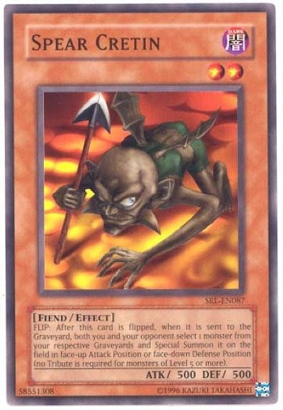 Image for Spear Cretin (Spell Ruler (Worldwide English)) (SRL-EN087) - YuGiOh