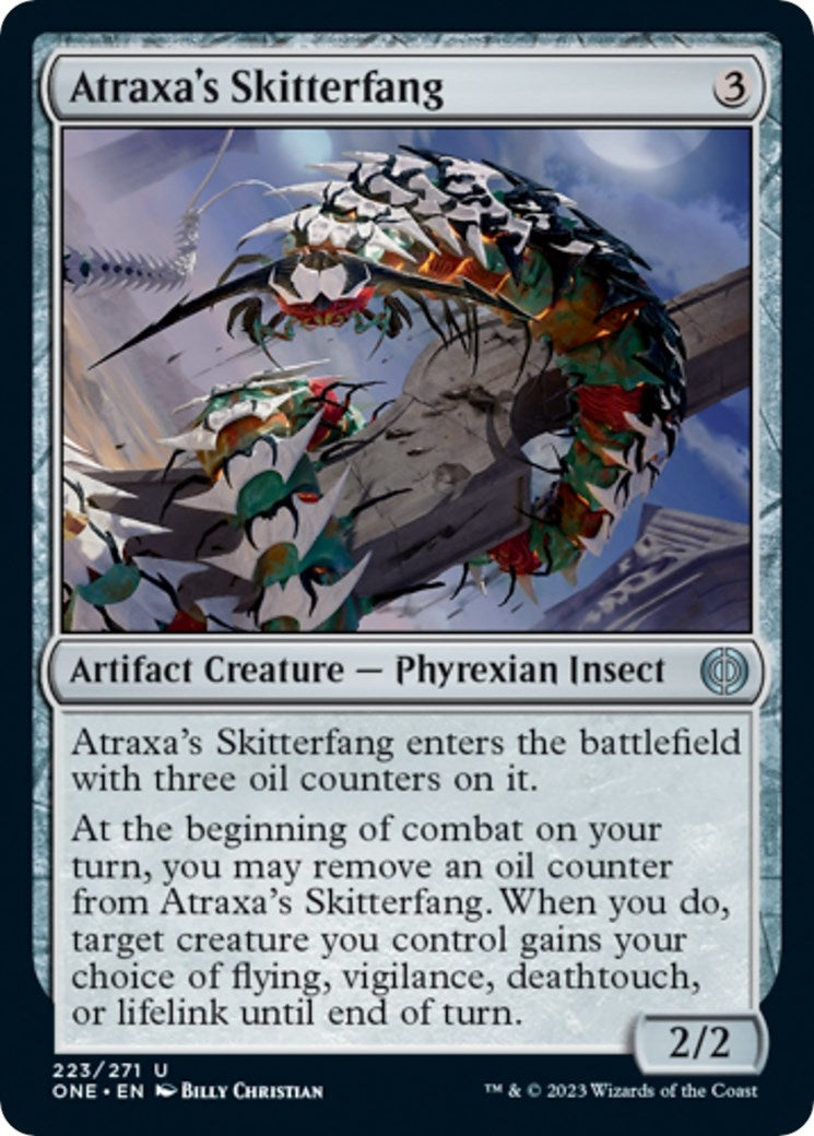Image for Atraxa's Skitterfang (Phyrexia: All Will Be One) (223) - Magic: The Gathering