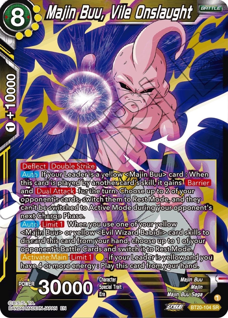 Image for Majin Buu, Vile Onslaught (Power Absorbed) (BT20-104) - Dragon Ball Super: Masters