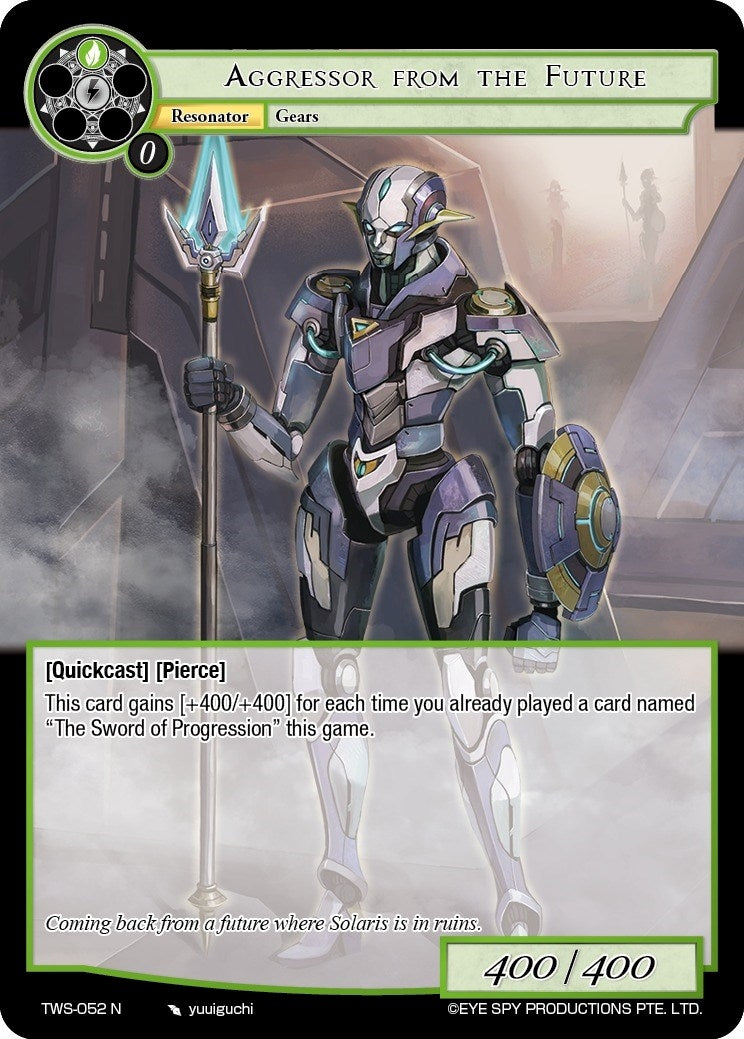 Image for Aggressor from the Future (The War of the Suns) (TWS-052 N) - Force of Will