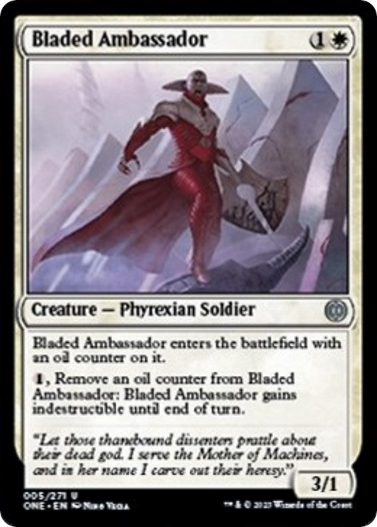 Image for Bladed Ambassador (Phyrexia: All Will Be One) (5) - Magic: The Gathering