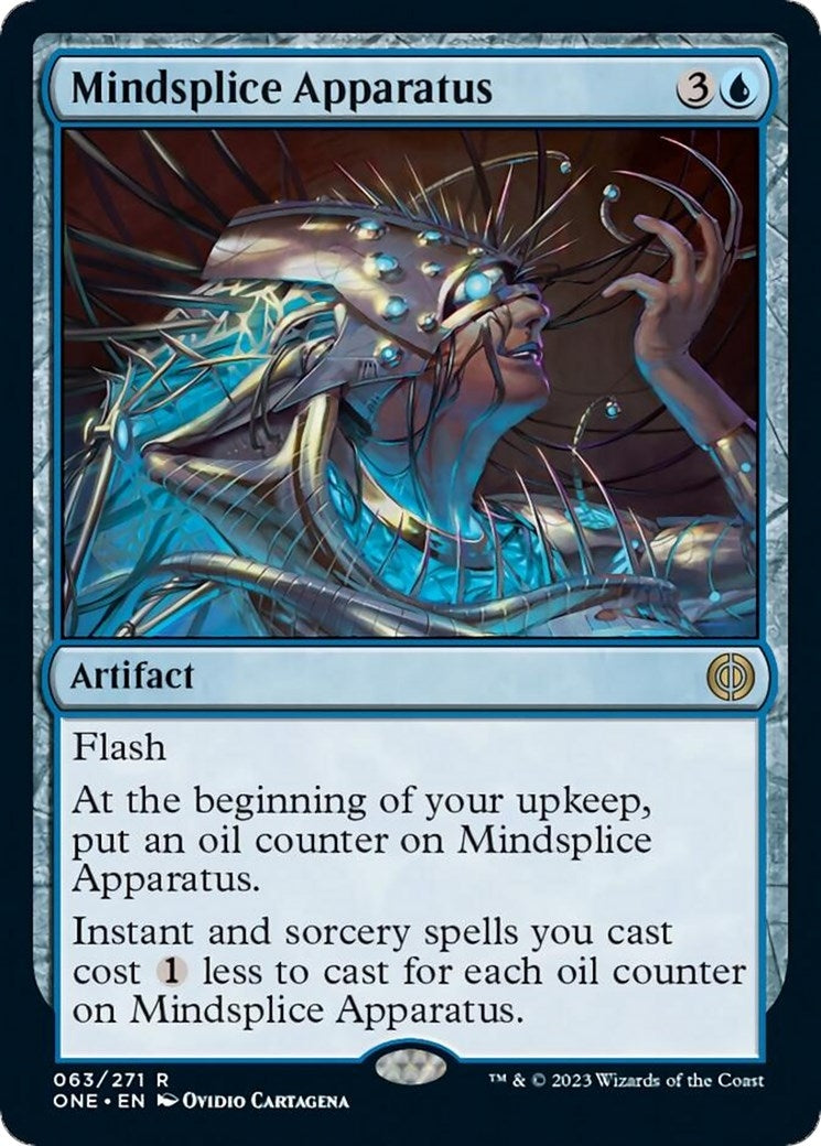 Image for Mindsplice Apparatus (Phyrexia: All Will Be One) (63) - Magic: The Gathering