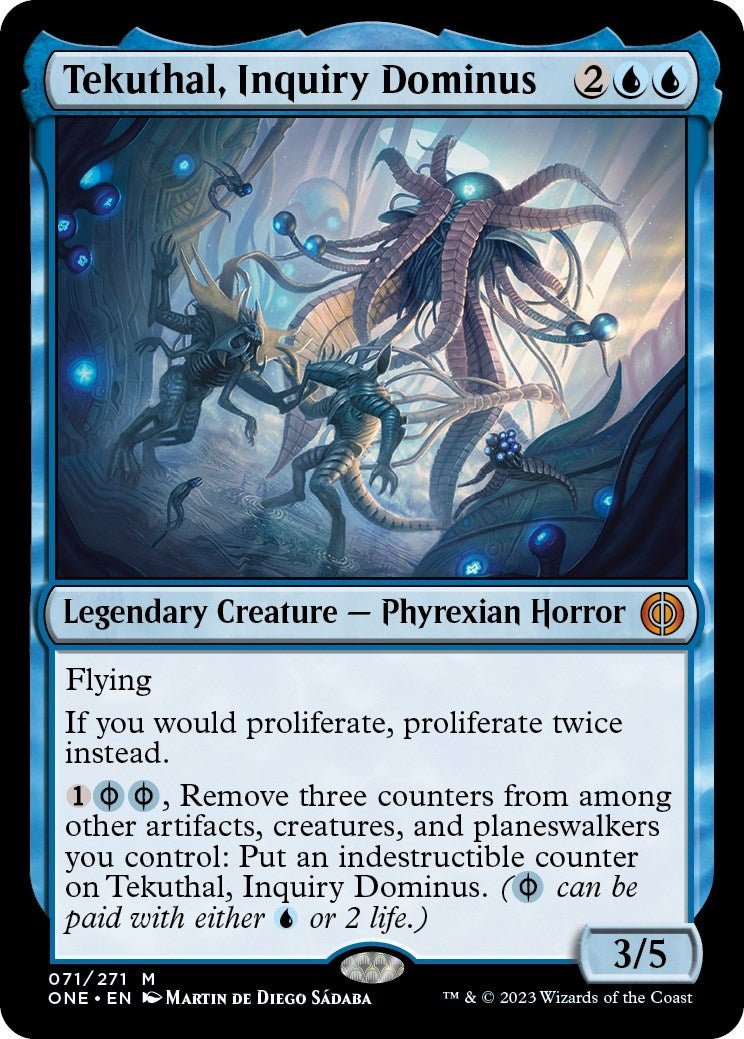 Image for Tekuthal, Inquiry Dominus (Phyrexia: All Will Be One) (71) - Magic: The Gathering