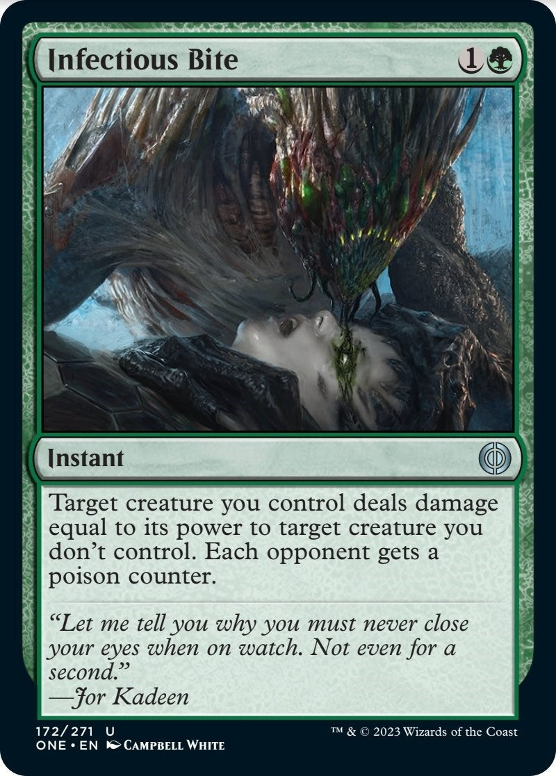 Image for Infectious Bite (Phyrexia: All Will Be One) (172) - Magic: The Gathering
