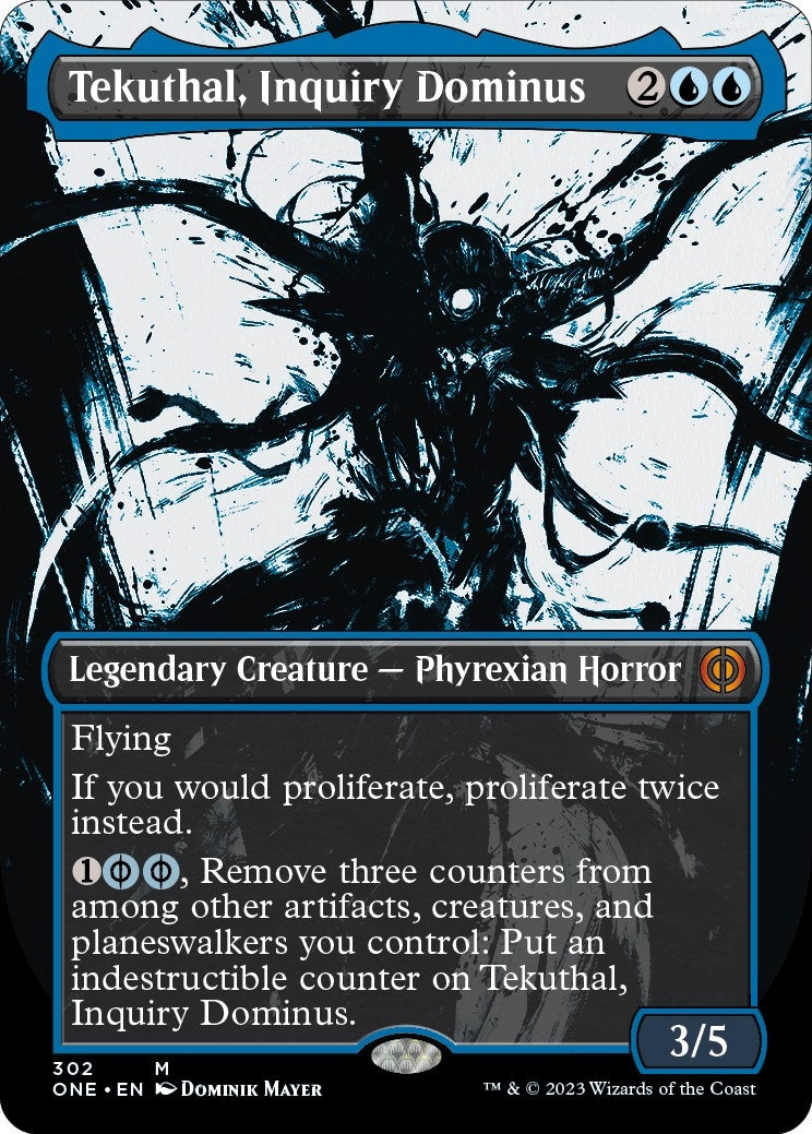 Image for Tekuthal, Inquiry Dominus (Showcase) (Phyrexia: All Will Be One) (302) - Magic: The Gathering
