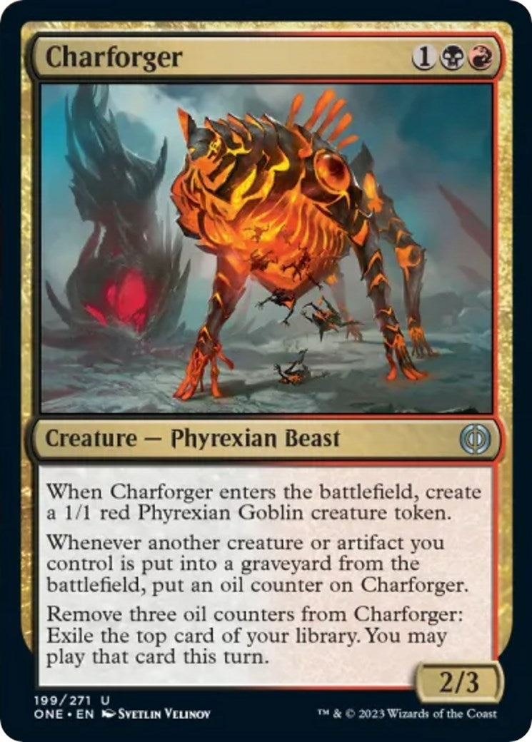 Image for Charforger (Phyrexia: All Will Be One) (199) - Magic: The Gathering