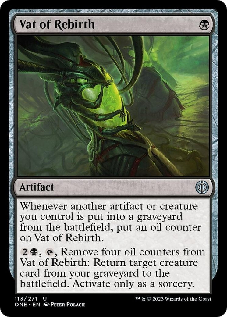 Image for Vat of Rebirth (Phyrexia: All Will Be One) (113) - Magic: The Gathering