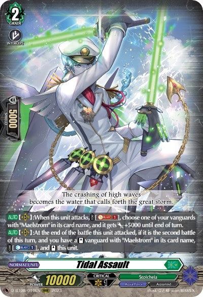 Image for Tidal Assault (D-BT08: Minerva Rising) (D-BT08/010EN) - Cardfight Vanguard