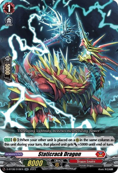 Image for Staticrack Dragon (D-BT08: Minerva Rising) (D-BT08/018EN) - Cardfight Vanguard