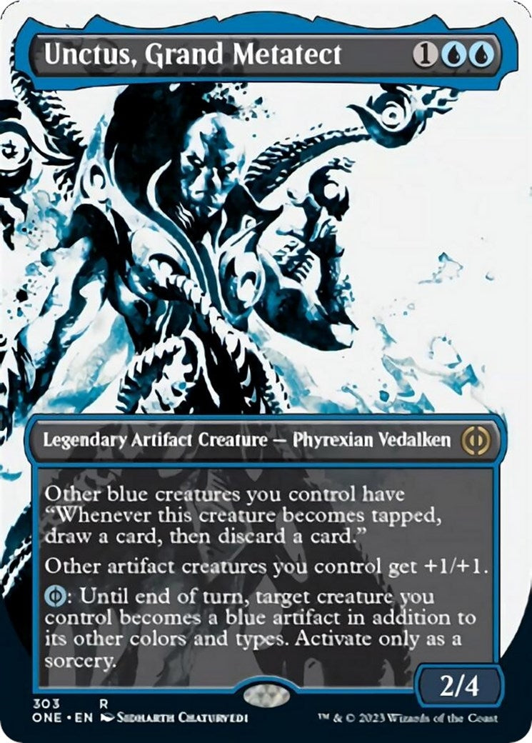 Image for Unctus, Grand Metatect (Showcase) (Phyrexia: All Will Be One) (303) - Magic: The Gathering