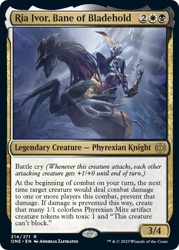 Image for Ria Ivor, Bane of Bladehold (Phyrexia: All Will Be One) (214) - Magic: The Gathering