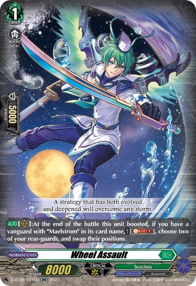 Image for Wheel Assault (D-BT08: Minerva Rising) (D-BT08/031EN) - Cardfight Vanguard