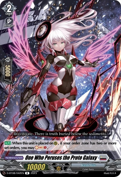 Image for One Who Peruses the Proto Galaxy (D-BT08: Minerva Rising) (D-BT08/042EN) - Cardfight Vanguard