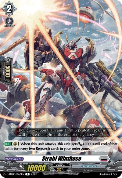 Image for Strahl Winthose (D-BT08: Minerva Rising) (D-BT08/043EN) - Cardfight Vanguard