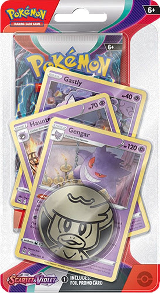 Image for Scarlet & Violet Premium Checklane Blister [Gengar] - Pokemon
