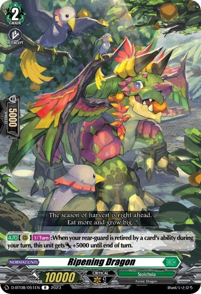 Image for Ripening Dragon (D-BT08: Minerva Rising) (D-BT08/051EN) - Cardfight Vanguard