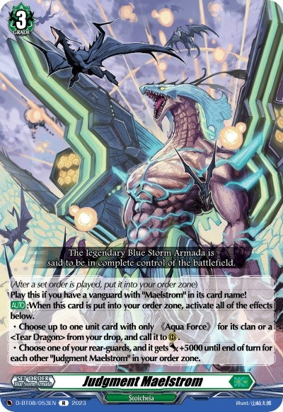 Image for Judgment Maelstrom (D-BT08: Minerva Rising) (D-BT08/053EN) - Cardfight Vanguard