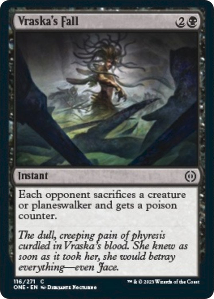 Image for Vraska's Fall (Phyrexia: All Will Be One) (116) - Magic: The Gathering