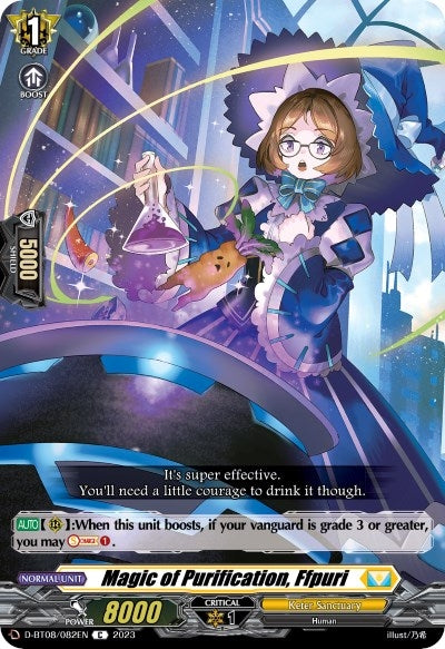Image for Magic of Purification, Ffpuri (D-BT08: Minerva Rising) (D-BT08/082EN) - Cardfight Vanguard